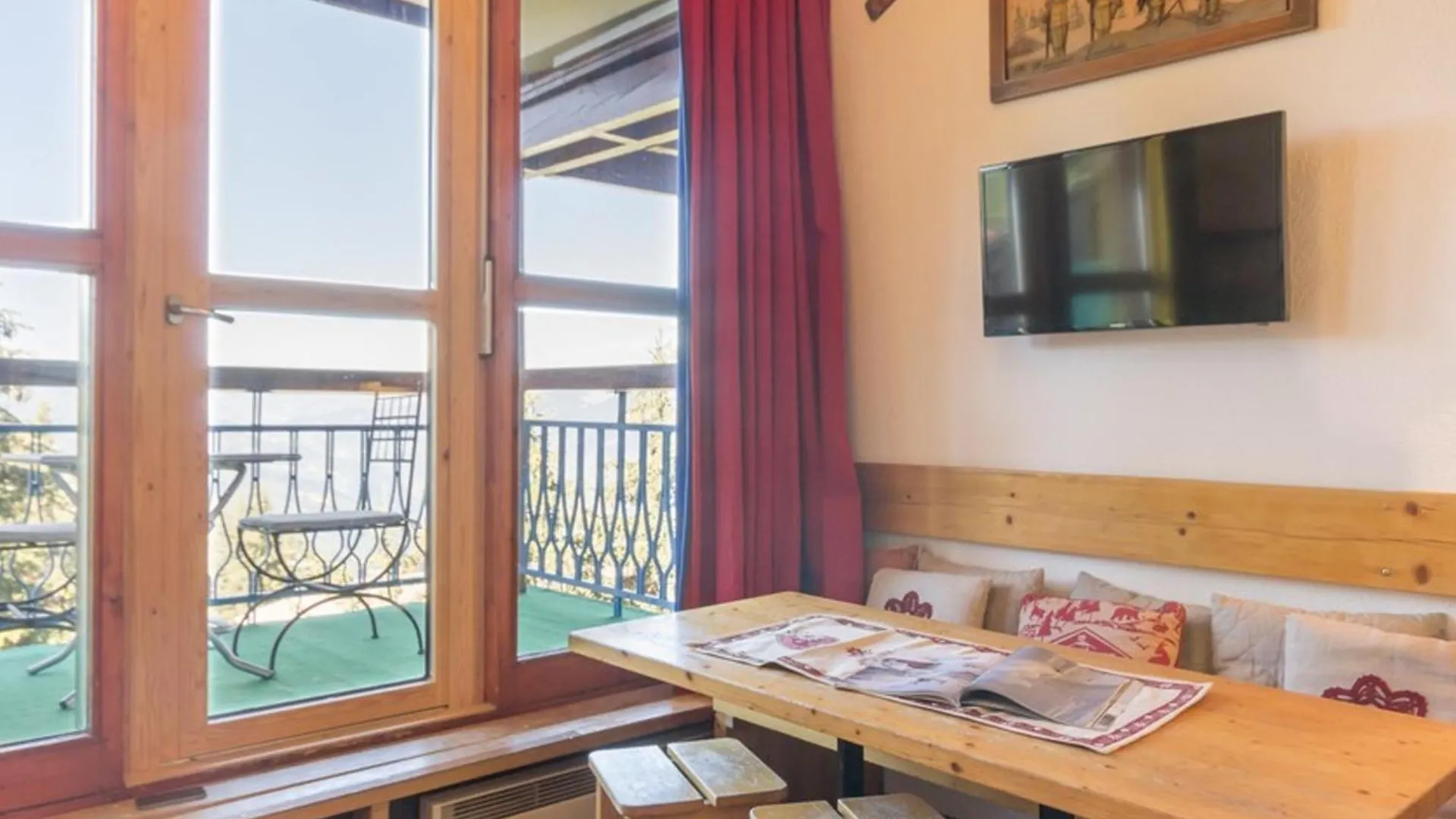 Lägenhet Charmettoger : Studio Mezzanine 6 Pers, Proche Pistes, Balcon S/O, Wifi Gratuit - Fr-1-346-413 Les Arcs